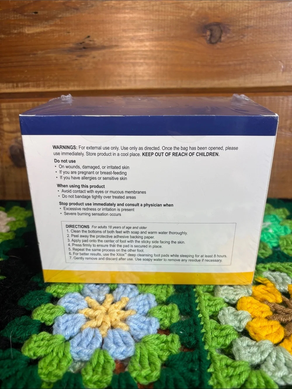 New Sealed XITOX Deep Cleansing Foot Pads by Simple Promise